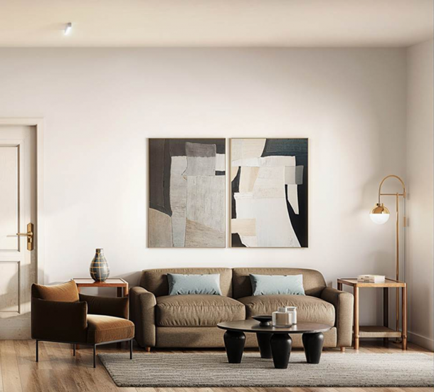 Linden Village living room image